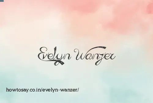 Evelyn Wanzer