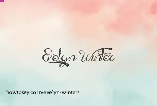 Evelyn Winter