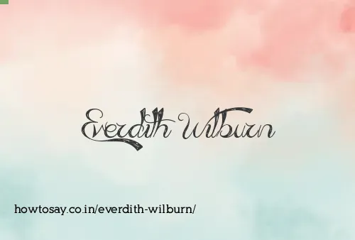 Everdith Wilburn