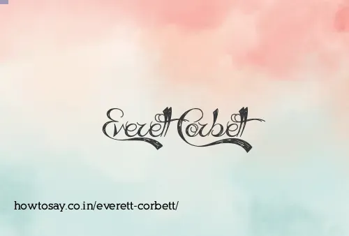 Everett Corbett