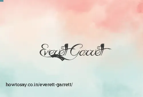 Everett Garrett