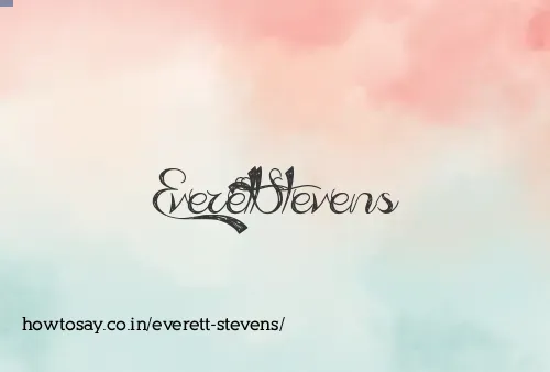 Everett Stevens