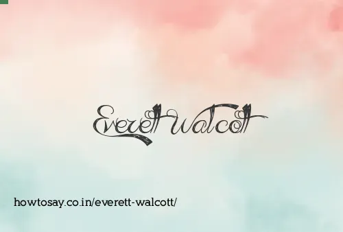 Everett Walcott