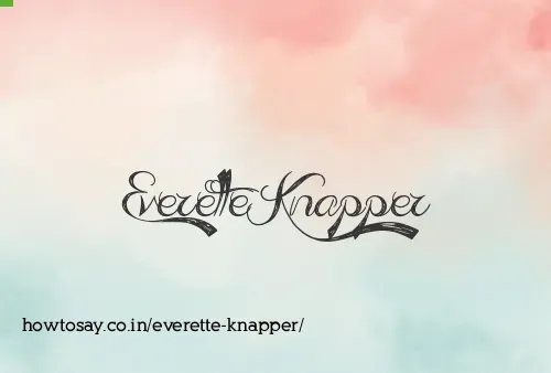 Everette Knapper