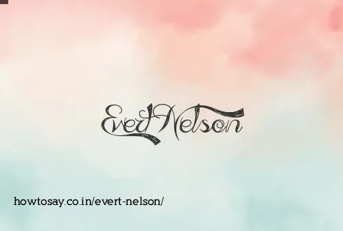 Evert Nelson