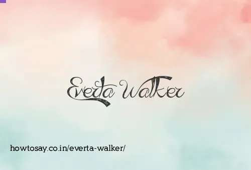 Everta Walker