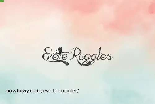 Evette Ruggles