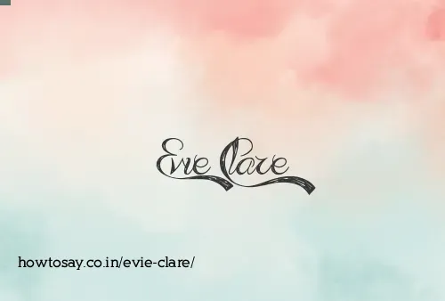 Evie Clare