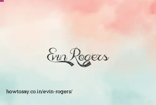 Evin Rogers