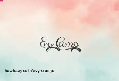 Evy Crump