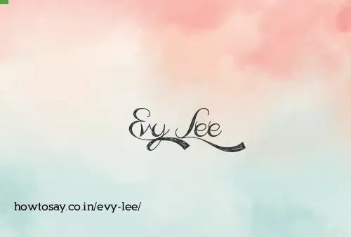 Evy Lee