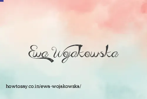 Ewa Wojakowska