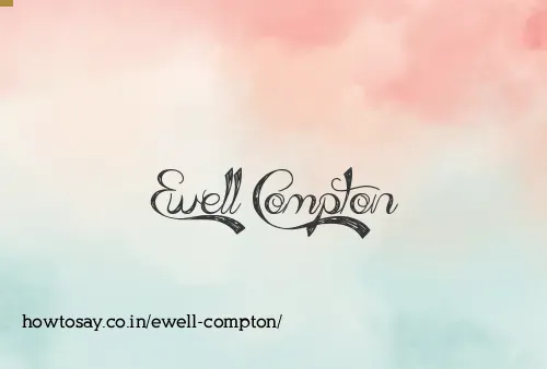 Ewell Compton