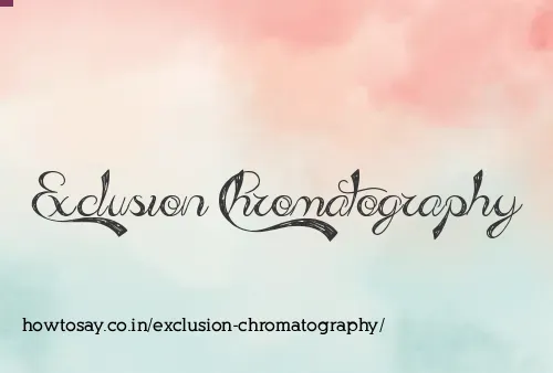 Exclusion Chromatography