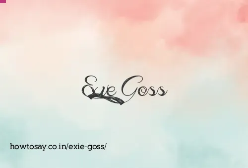 Exie Goss