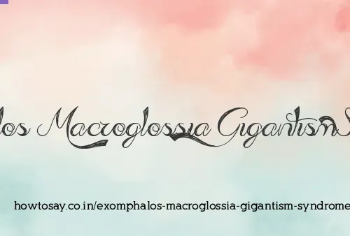 Exomphalos Macroglossia Gigantism Syndrome