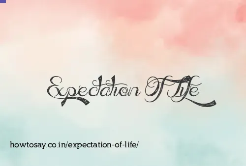 Expectation Of Life
