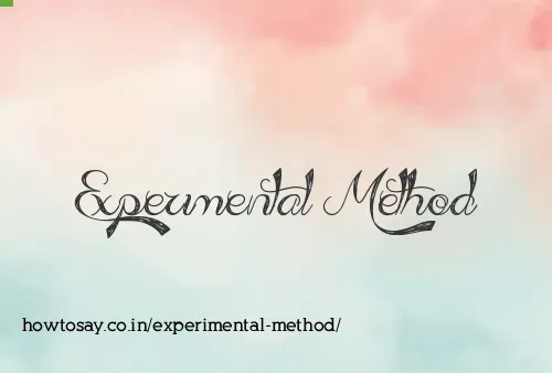 Experimental Method