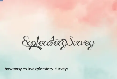 Exploratory Survey