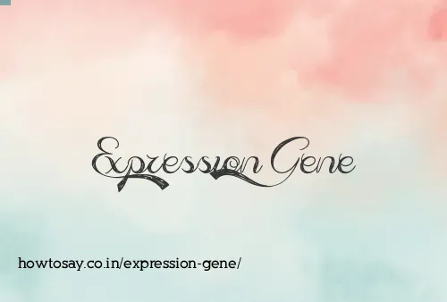 Expression Gene