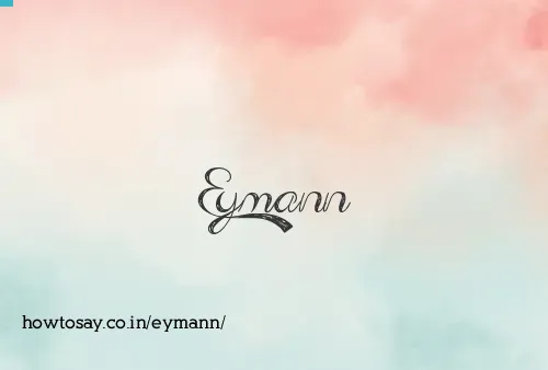 Eymann