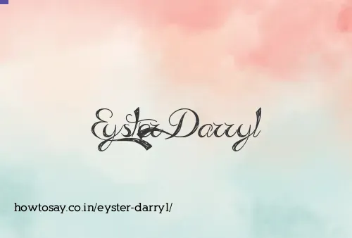 Eyster Darryl