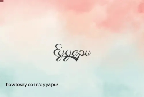 Eyyapu