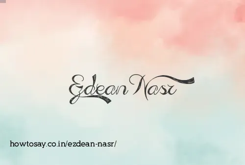 Ezdean Nasr