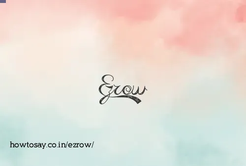 Ezrow