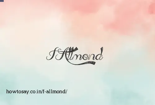 F Allmond