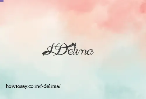 F Delima