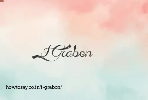 F Grabon