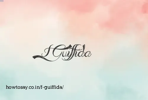 F Guiffida