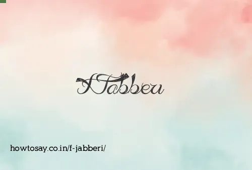 F Jabberi