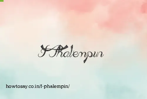 F Phalempin