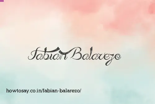 Fabian Balarezo