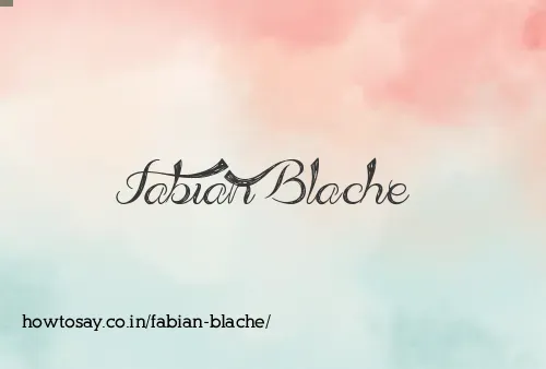 Fabian Blache