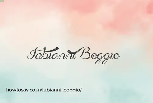 Fabianni Boggio