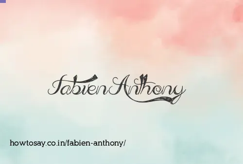 Fabien Anthony