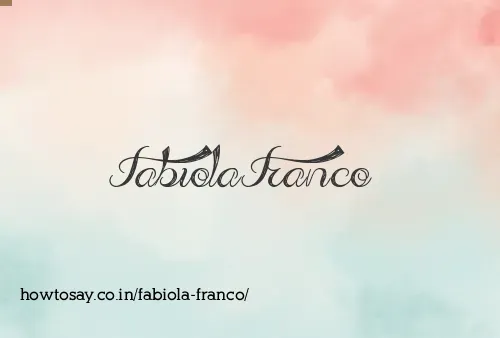 Fabiola Franco