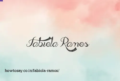 Fabiola Ramos