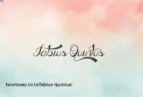 Fabius Quintus