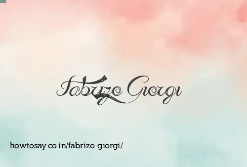Fabrizo Giorgi