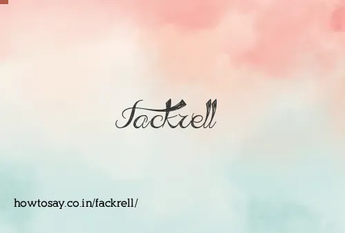 Fackrell