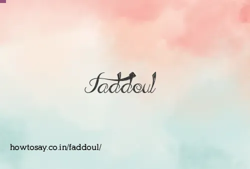 Faddoul