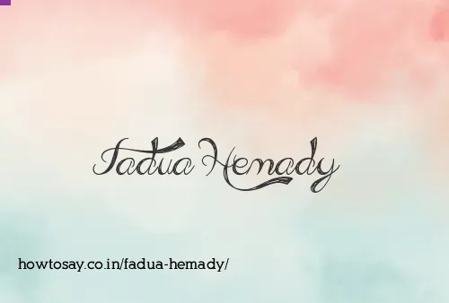 Fadua Hemady