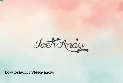 Faeh Andy