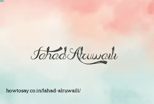 Fahad Alruwaili