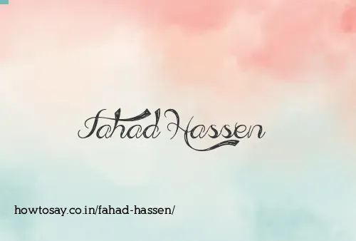 Fahad Hassen