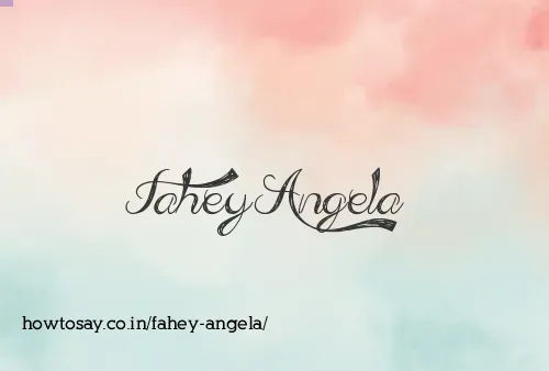 Fahey Angela